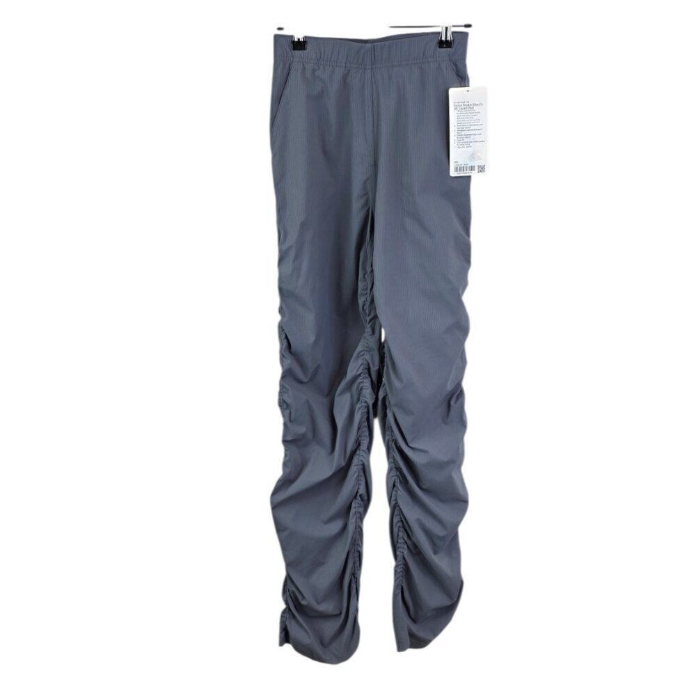 Lululemon Dance Studio Slim-Fit High Rise Flared Pant, Grey, Pull On, Size XS
